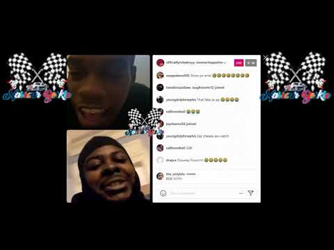 Fyndee boyy(IG Live) live with opp says they missed all they shoots🔫🔫