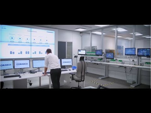 Digitalisierung der Fertigung mit Comarch: Abbildung der berührungslosen Produktionslinie