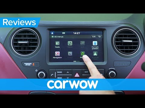 Hyundai i10 2018 infotainment and interior review | Mat Watson Reviews