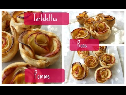 Recette : Tartelettes aux pommes en forme de Rose Facile / Apple Roses