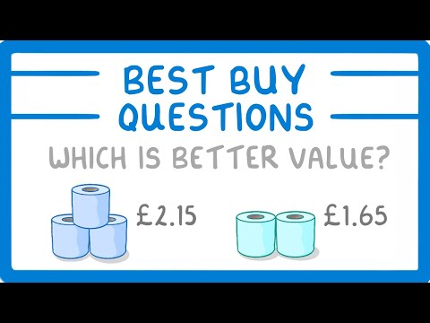GCSE Maths - How to Solve Best Buy Questions (2026/27 exams)