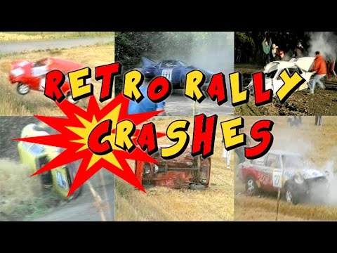 Retro RALLY Crashes! Smashes + ROLLS! Part 6