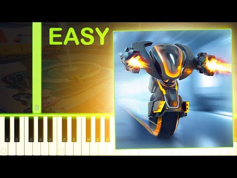 MECH ARENA THEME - EASY Piano Tutorial