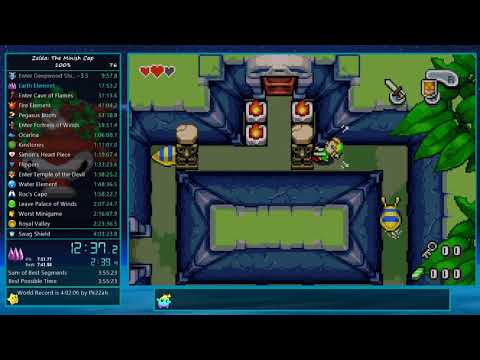Zelda: The Minish Cap 100% Speedrun in 3:58:01