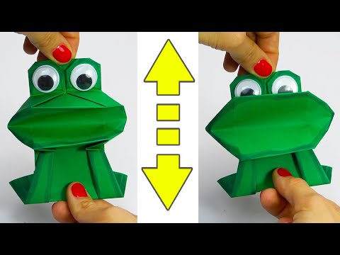 Crazy Frog Moving paper TOYS Easy paper crafts