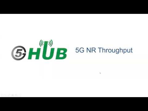 5G NR Throughput