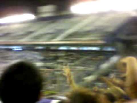 Velez vs cruzeiro. escucha como se canta