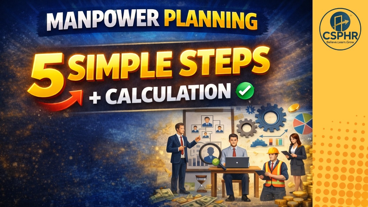 Manpower Planning Explained | 5 Simple Steps to Workforce Planning (With Examples)