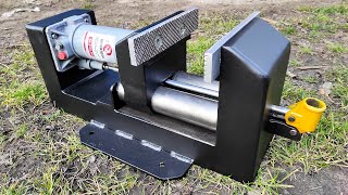 Amazing Hydraulic Vise!! Powerful DIY Hydraulic Vise!!