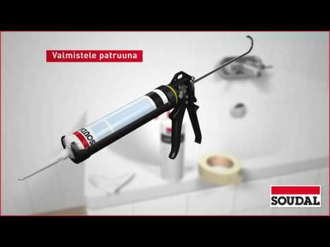 Soudal - Silikonien käyttö kylpyhuoneessa}