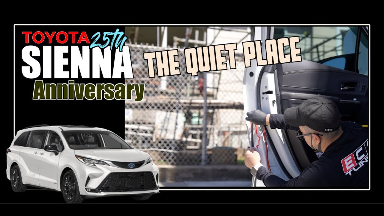 Wind proofing our Toyota Sienna