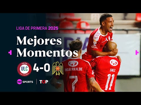 Compacto TOP | Unión La Calera 🔴⚪ 4 - 0 Unión Española 🔴🟡 | Liga de Primera 2025 🏆 - Fecha 1 ⚽🔥
