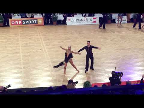WDSF World Championships Latin 2017 Vienna Paul Moldovan & Cristina Tatar Cha Cha Cha