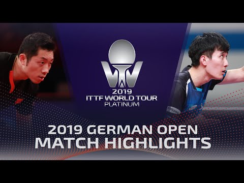 [2019 ITTF German Open] 16강 슈신 vs 이상수  2019.10.12