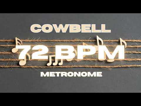 72 BPM - Cowbell Metronome