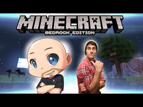 Minecraft Survival - Playing Bedrock with ThatBaldGamer!