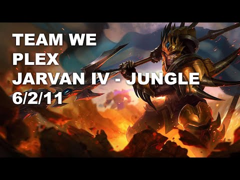 Team WE Plex Jungle Jarvan IV vs Kindred - KR Challenger Patch 10.8