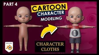 Creating cloths for character in blender | CCM Course Level 2 | part 4