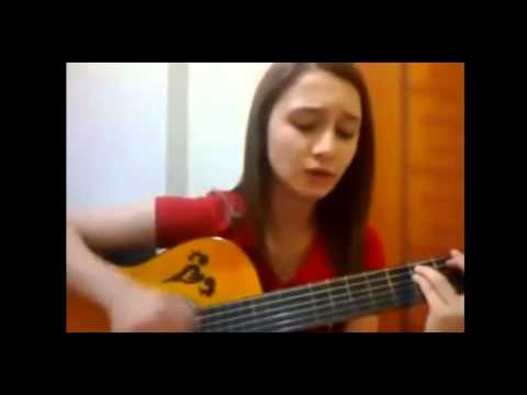 Amatör şarkılar genç kızdan müthiş ses