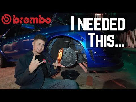 STI BREMBO INSTALL ON MY WRX! This is what I was missing...