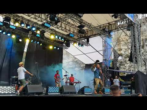 Open the World - Bestival.  Ras Muhamad feat. Tóke with the Easy Skankin