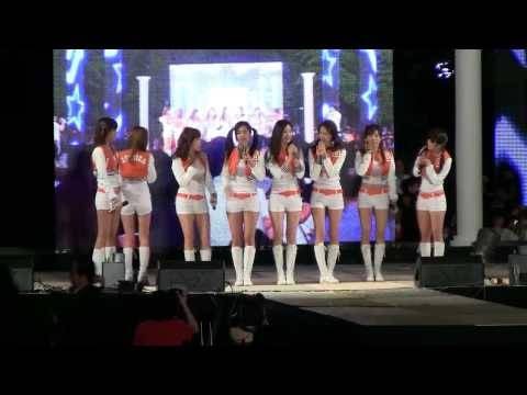 [Fancam] 100520 SNSD - Genie + ShowX3@Baejae University Festival