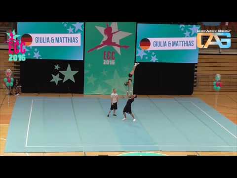 ECC 2016 1.Platz - Giulia & Matthias - PARTNER STUNTS