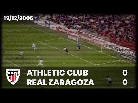 ⚽️ [Liga 06/07] J16 I Athletic Club 0 - Real Zaragoza 0 I LABURPENA