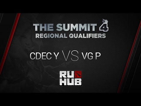 CDEC Y. -vs- Vici Gaming P., The Summit 4 Chine Prequal, game 1