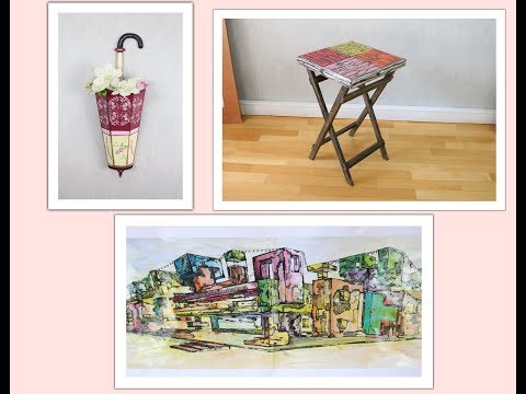 ManosalaObraTv 2019 Programa 84 - Dibujo - Teñir Madera - Pintura Decorativa