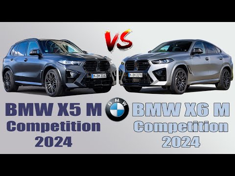 2024 BMW X5 M Competition vs 2024 BMW X6 M Competition - Similarities And Differences
