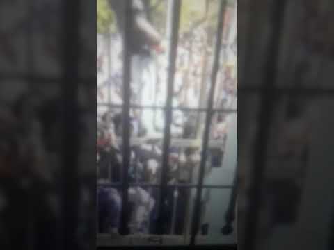 VIDEO Ritondo dijo que "intentaron copar la Gobernación" y circula un video de un manifestante tratando de romper la cerradura