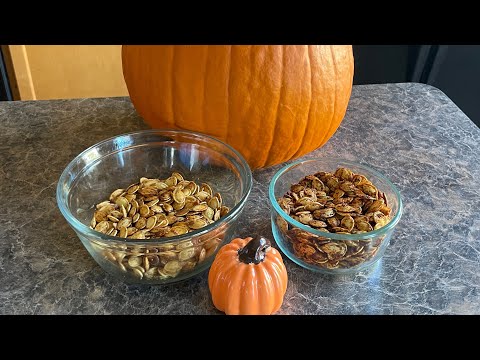Easy Pumpkin Seeds- So Easy Even A Kid Can Do It! #Fall