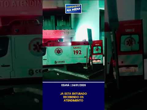 Grave acidente na CE-187 deixa casal ferido e homem entubado em Crateús