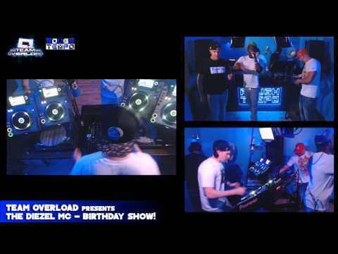 TEAM OVERLOAD Presents DIEZELS BIRTHDAY SHOW - RT LIVE - July 2014
