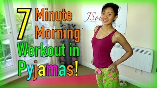 7-Minute Morning Workout in Pyjamas