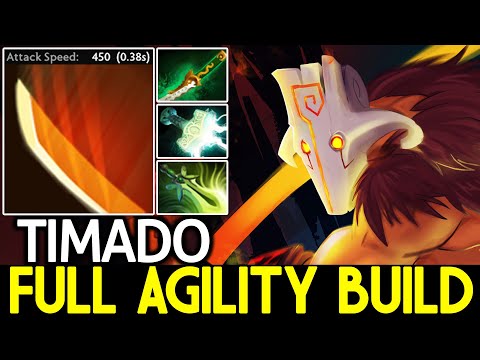 TIMADO [Juggernaut] Crazy Attack speed with Full Agility Build Dota 2
