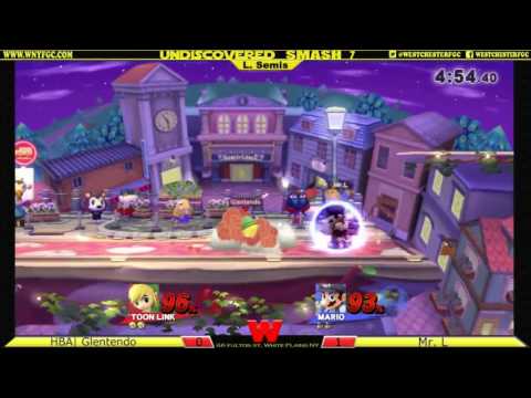 Undiscovered Smash 7   L  Semis HBA  Glentendo Toon Link vs Mr  L Mario