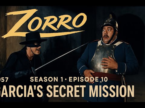 Zorro (1957)[4K-COLORIZED]–S01E10: “Not According to Plan” #DisneyZorro #ClassicTV #VintageTV