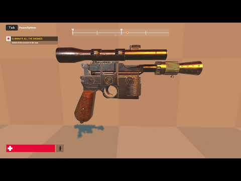 Han Solo's Blaster: FPS view