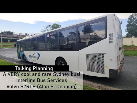A VERY rare route bus! Interline Volvo B7RLE (Alan B Denning)