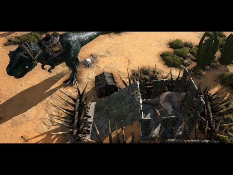 ARK, DOMANDO UM MEGATÉRIO COM SUCESSO, ARK ESCORCHED, #EP18!