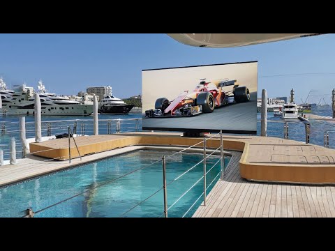 C-SEED Marine Foldable TV Screen Outdoor