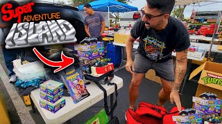 BANGERS at every table at the swap meet (bought em)