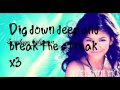 Zendeya Colema Dig Down Deeper Lyrics