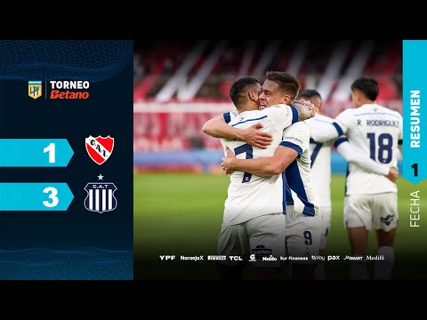 Resumen de Independiente vs Talleres Córdoba Jornada 1