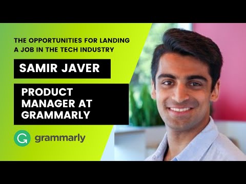 Samir Javer: The Opportunities for Landing a Job in the ... - YouTube