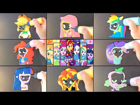 MLP) Equestria Girls Pancake Art
