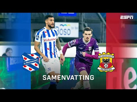 Eredivisie-clash om plaats in KWARTFINALE beker 🏆 | Samenvatting sc Heerenveen - Go Ahead Eagles