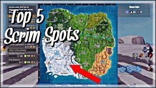 the best scrim landing spots on fortnite - landing spots fortnite